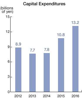 Graph: Capital Expenditures