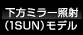 下方ミラー照射（1SUN）モデル
