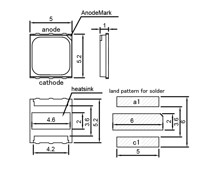 外形寸法図(Fllat Lens)