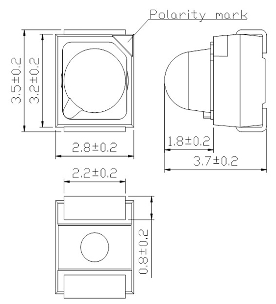 外形寸法図(SI Lens)