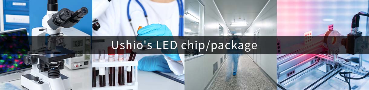Ushio's LED chip/package