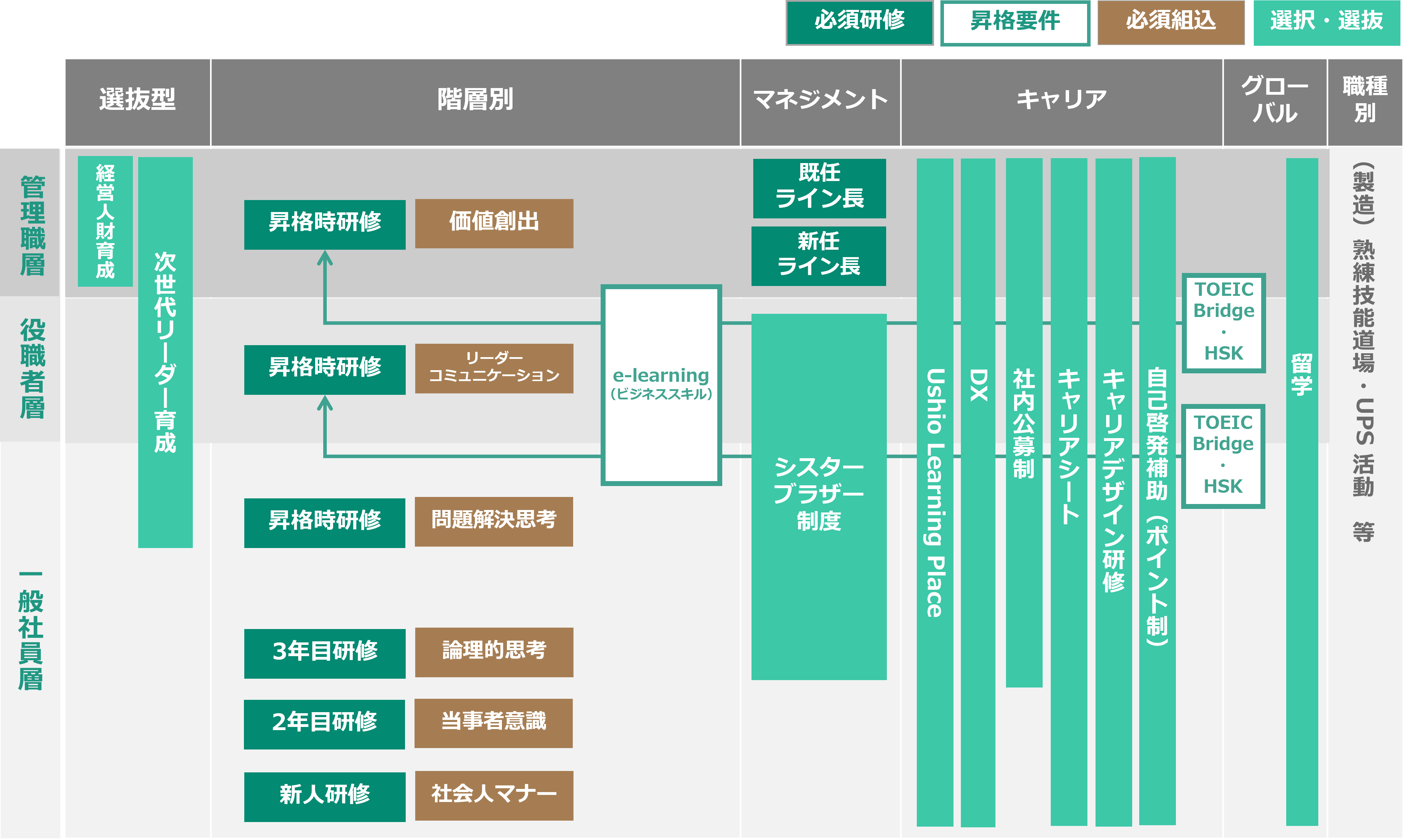 育成（研修）体系
