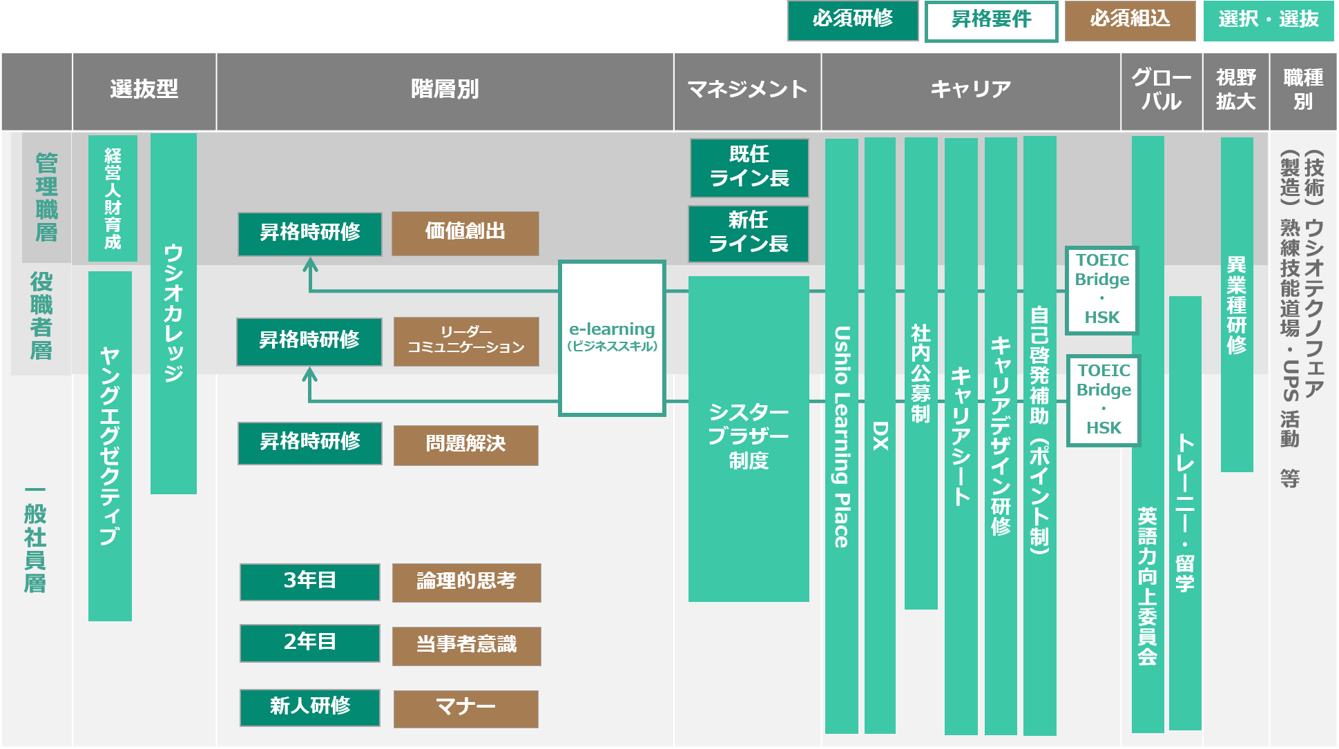 育成（研修）体系